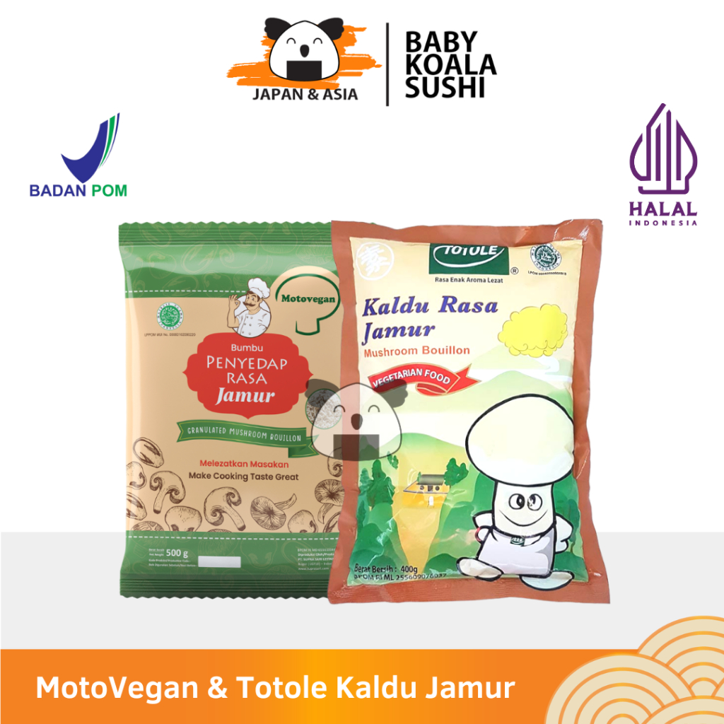 

TOTOLE & MOTO VEGAN Kaldu Vegan Kaldu Jamur Halal │ Kaldu Mushroom