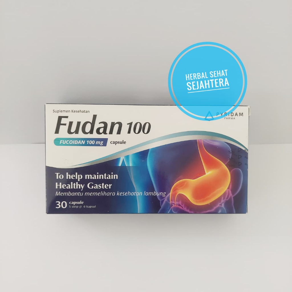 FUDAN 100 MG Fudan 100mg Kapsul - memelihara kesehatan lambung - Pyridam