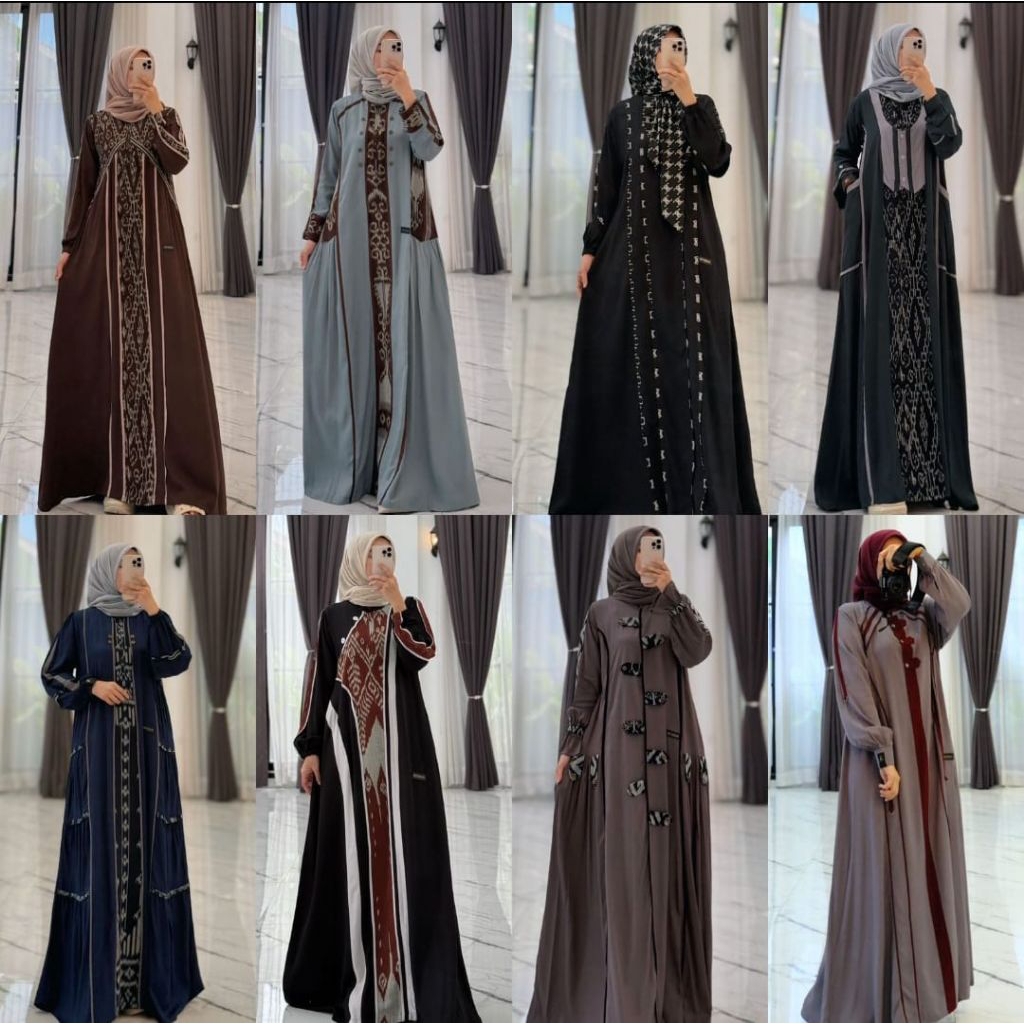 gamis Anjanistore by anjani sabila katalog bulan agustus