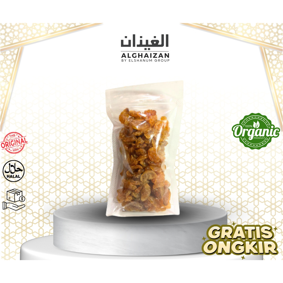 

Kismis Simin Manis 250gr / Kismis Kristal / Buah Kering / Buah Kismis / Iranian Yellow Raisins