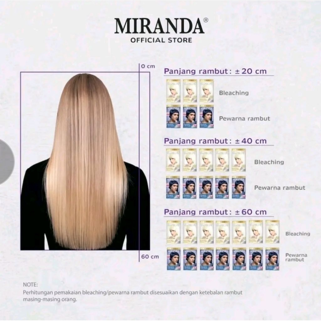 Miranda Ash Blonde Lembut