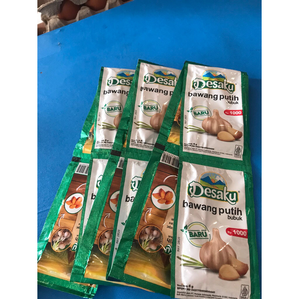 

DESAKU BAWANG PUTIH BUBUK RENTENG BUMBU INSTAN