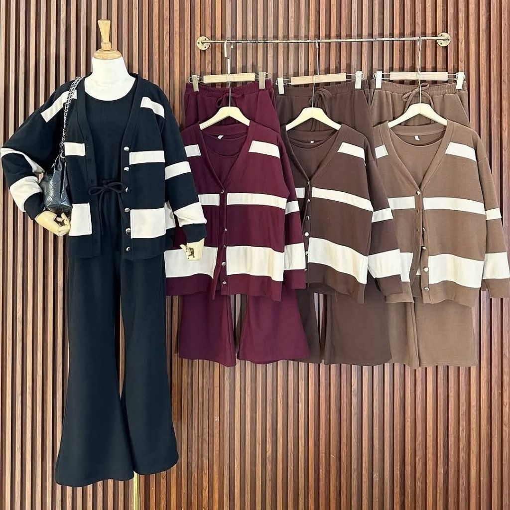 Chesya Set knit premium/one set knit premium