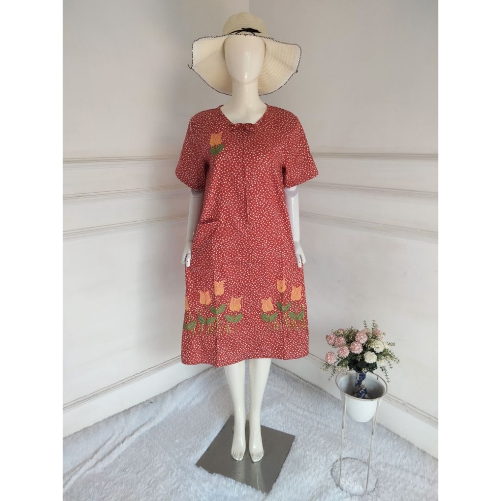 Daster bordir malang daster pendek