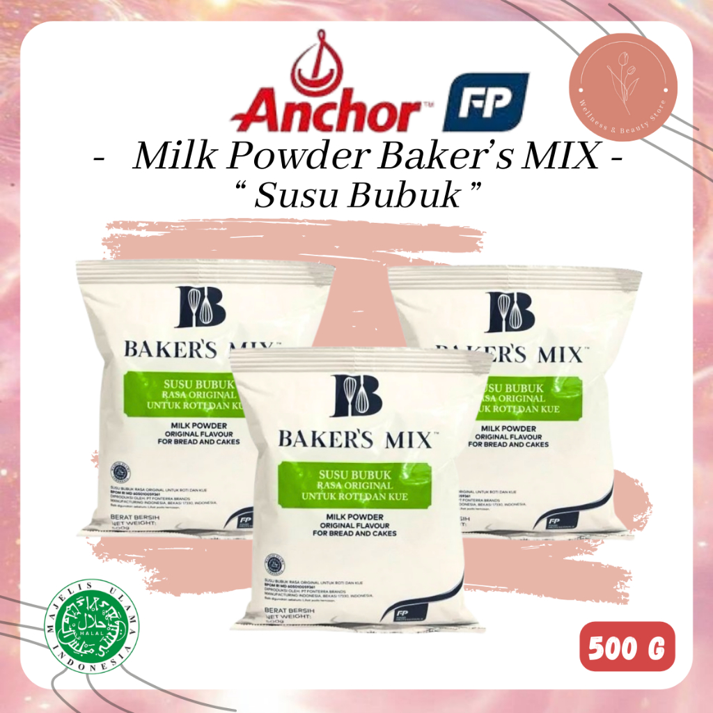 

Anchor Baker's Mix Susu Bubuk 500 gr /Milk Powder