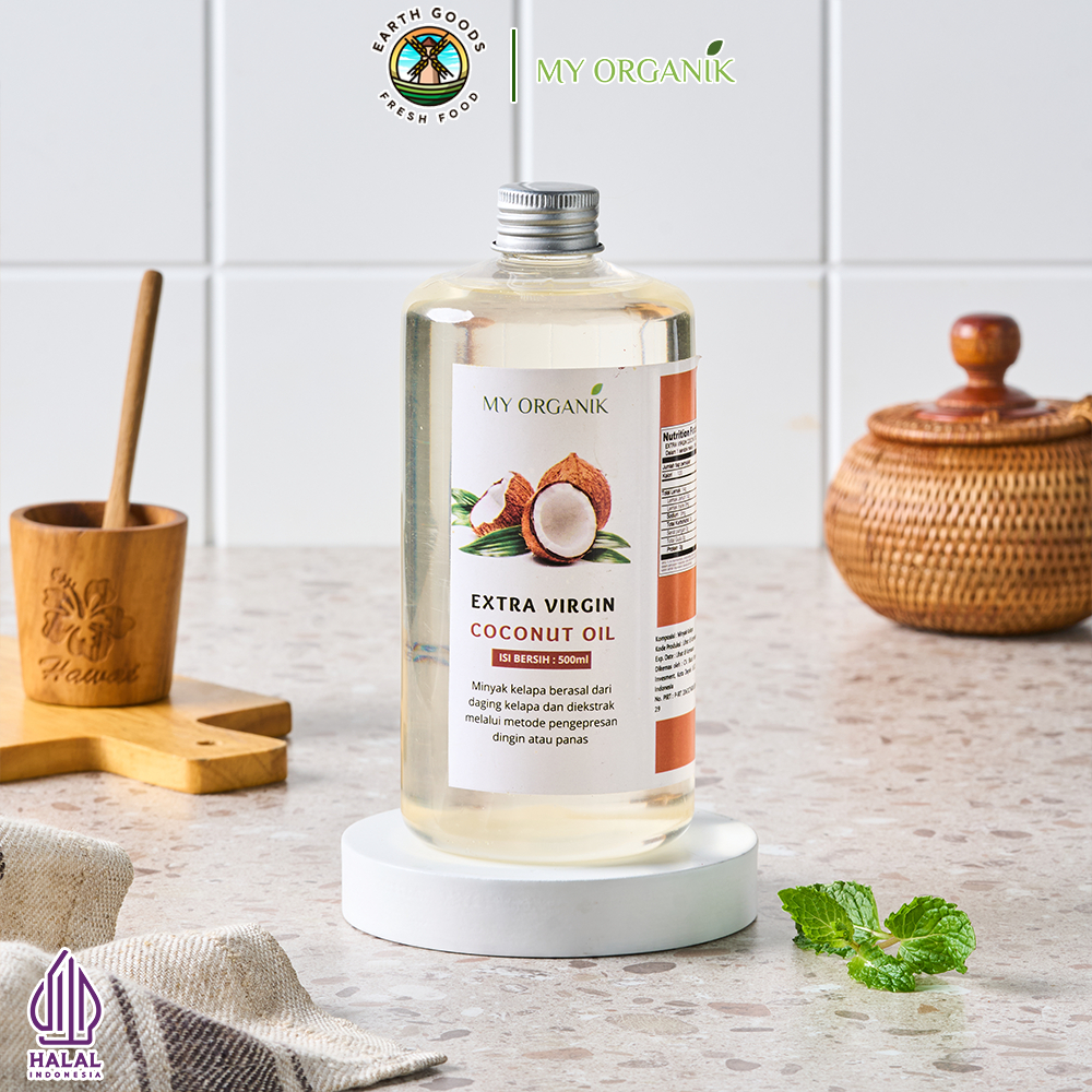 

My Organik Virgin Coconut Oil Minyak Kelapa VCO 100% EXTRA VIRGIN COCONUT OIL 500ml