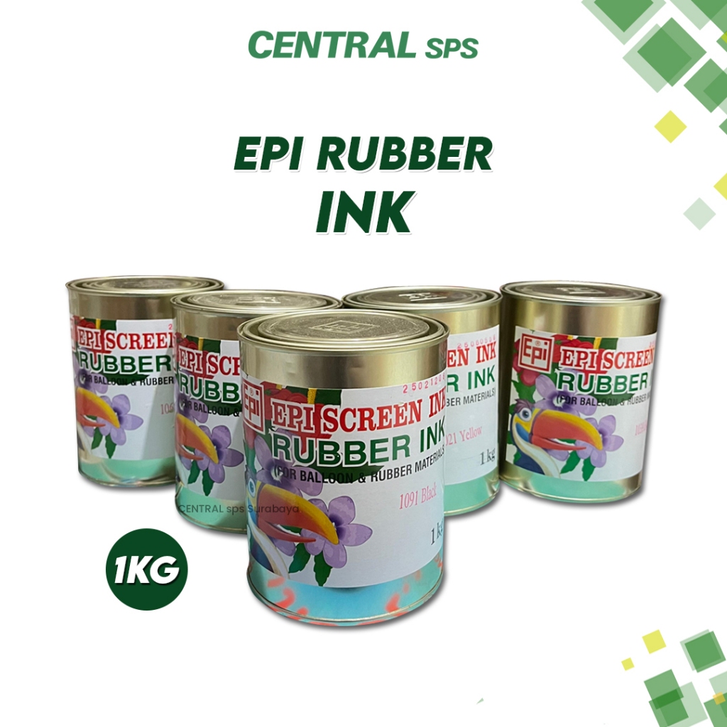

EPI Rubber Ink 1kg - Tinta Sablon Untuk Media Karet - CENTRAL sps