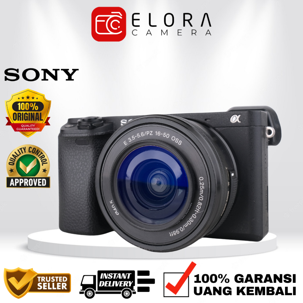 Sony Alpha A6300 Kit 16-50mm / Kamera Mirrorless Sony Alpha A6300 Body Only / Sony A6300 A 6300 Kit 