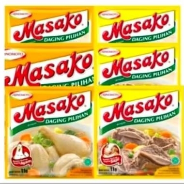

Masako ayam dan sapi 1 renteng isi 12 pcs