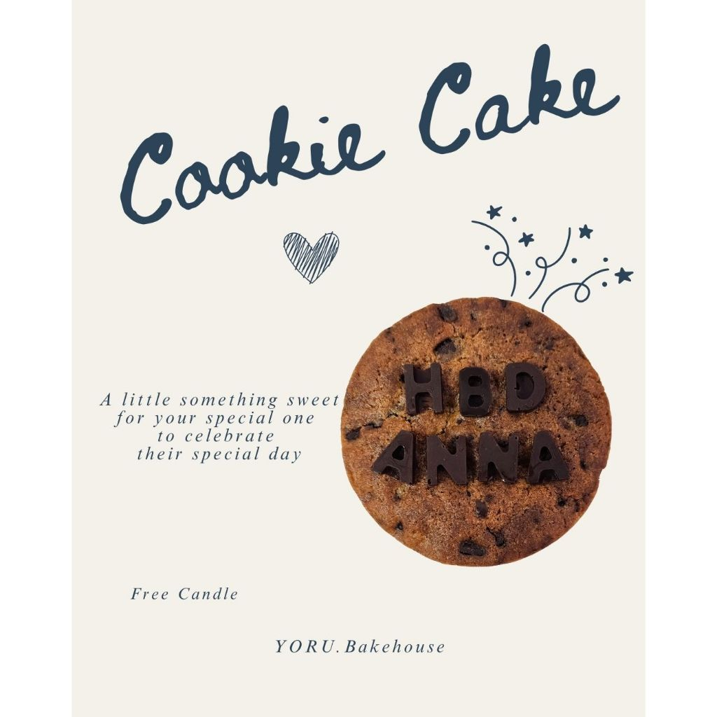 

YORU Cookie Cake - Mini Birthday Cake