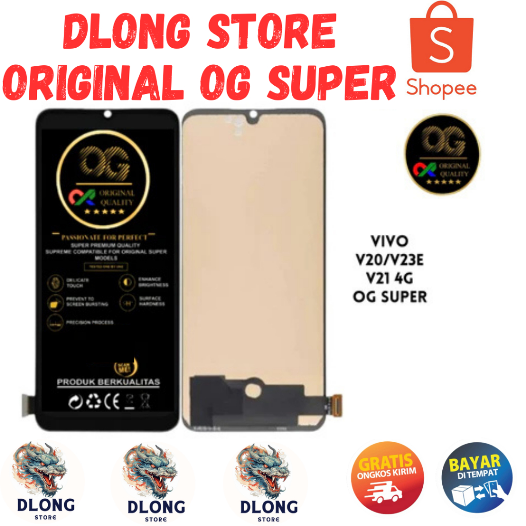 LCD VIVO V20 // VIVO V20 2021 ORIGINAL OG SUPER