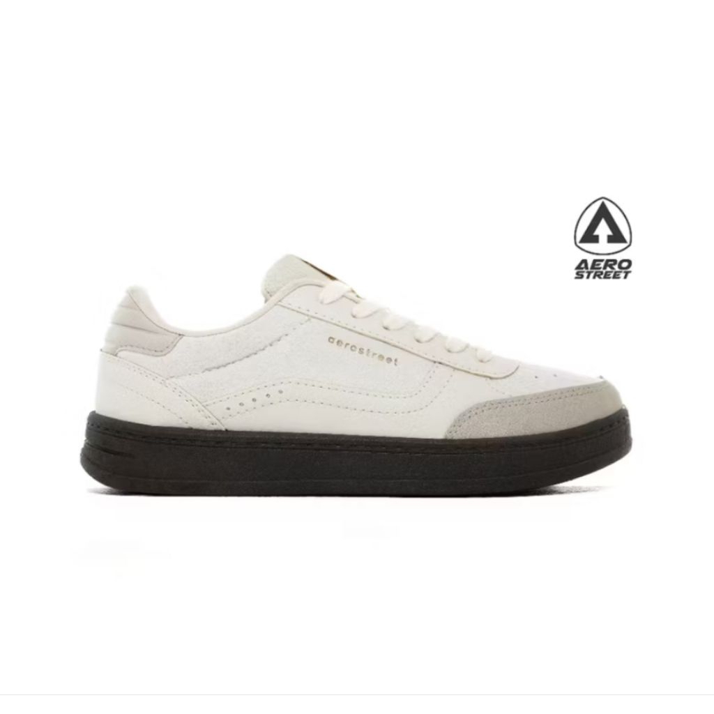 sepatu aero street austin putih coklat
