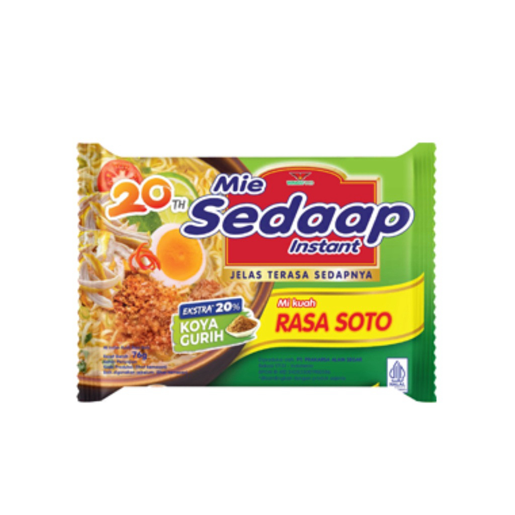 

MIE SEDAAP INSTAN SOTO