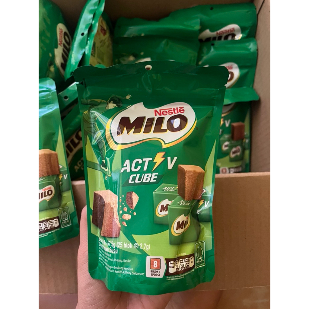 

Milo Cube Original Nestle 2 Pouch isi 50pcs
