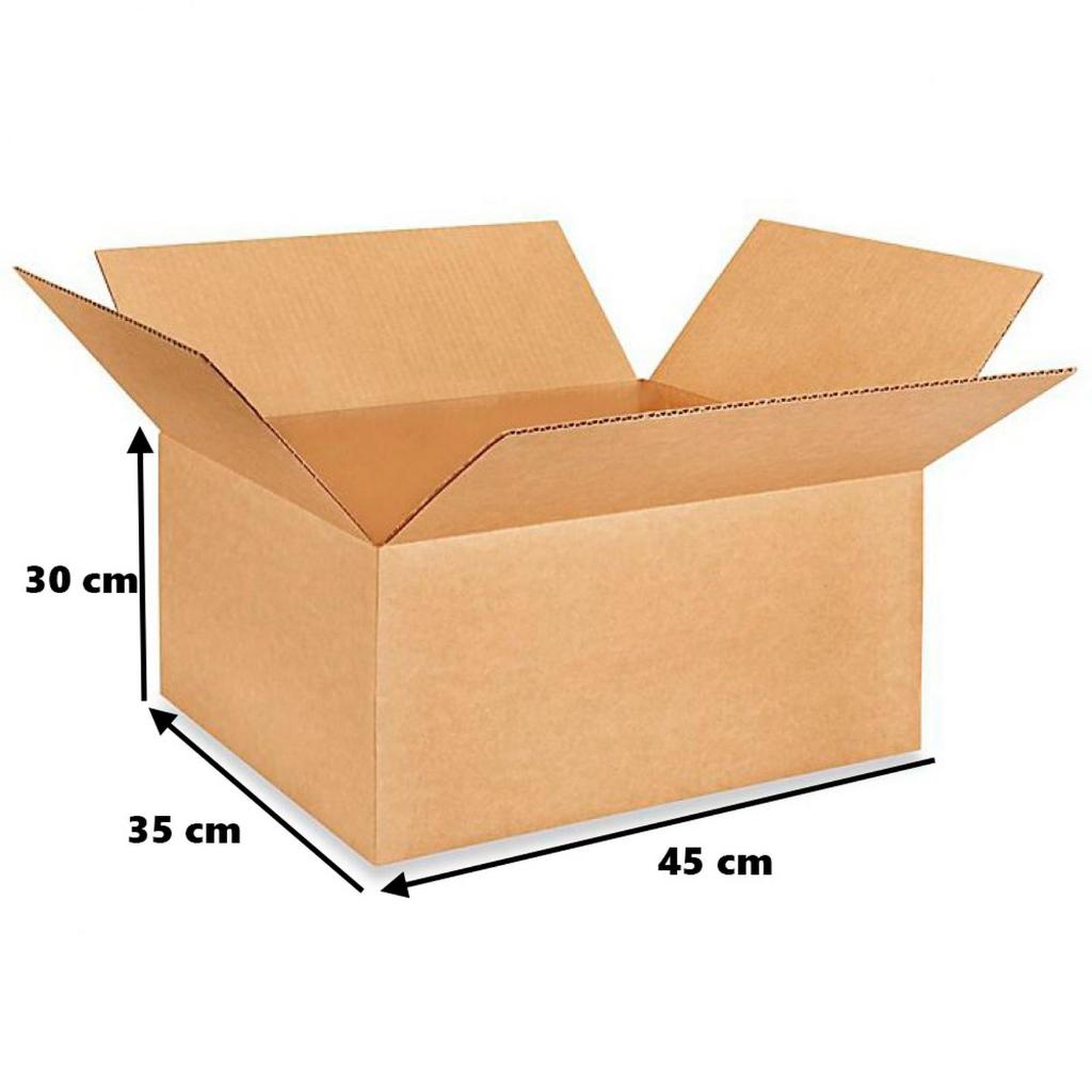 

Kardus Packing Box - DOUBLE WALL - 45 cm x 35 cm x 30 cm
