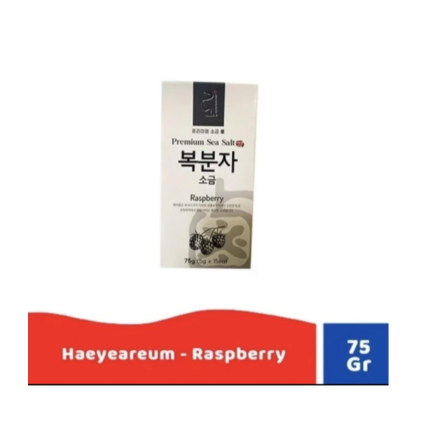 

Haeyeareum Raspberry sea salt Korea