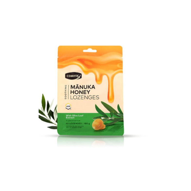 

Manuka Honey Lozenges Olive Leaf Extract