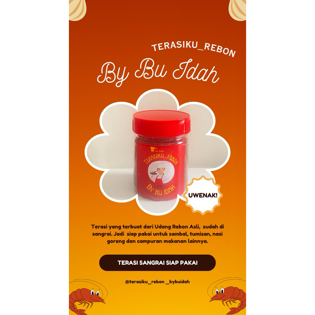

terasiku_rebon by Bu Idah kemasan 100gram