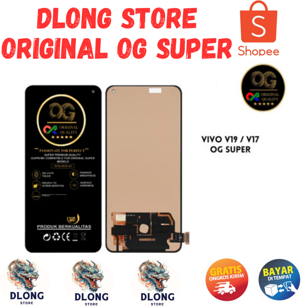 LCD VIVO V19 NEO // VIVO V19 ORIGINAL OG SUPER