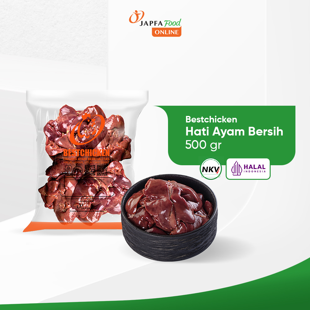 

Bestchicken Hati Ayam Bersih 500 gr