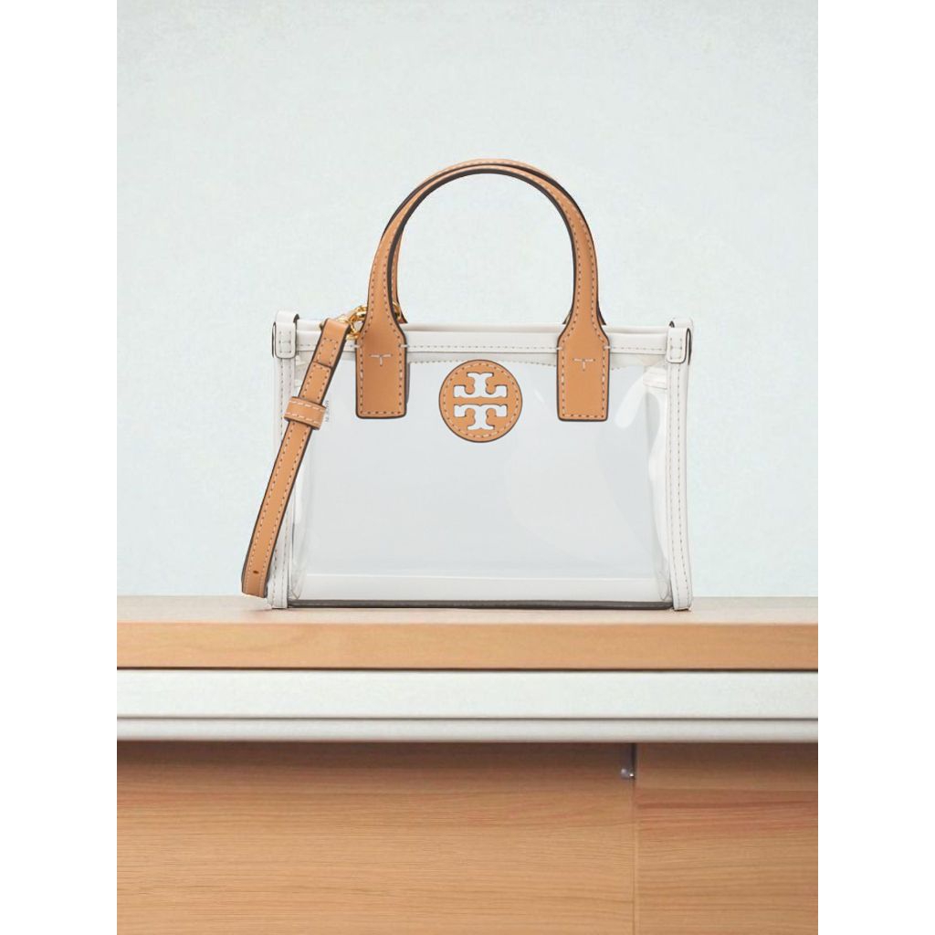 TB Ella Nylon Mini Tote Clear