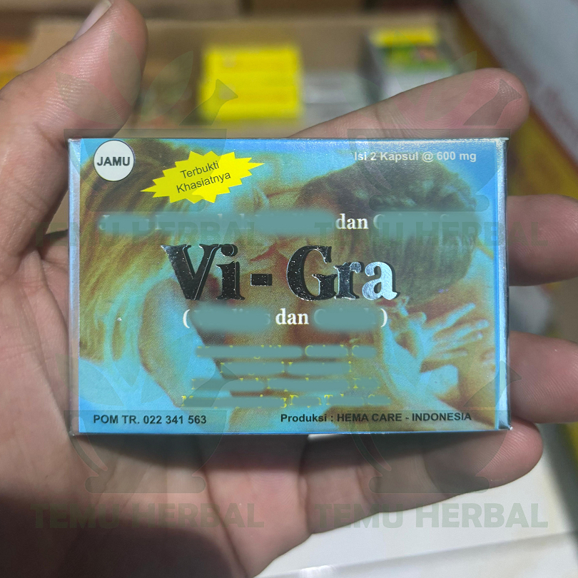 Kapsul Vi - Gra Biru - 1 Sachet isi 2 Kapsul