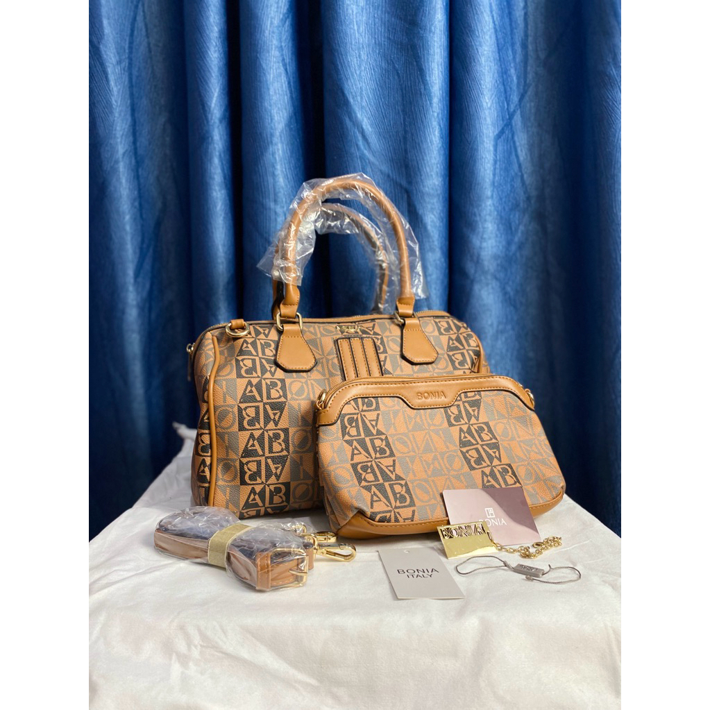 bonia speedy / top handle / sling bag