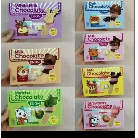 

Enon strawberry/matcha/chocolate/milk/dark