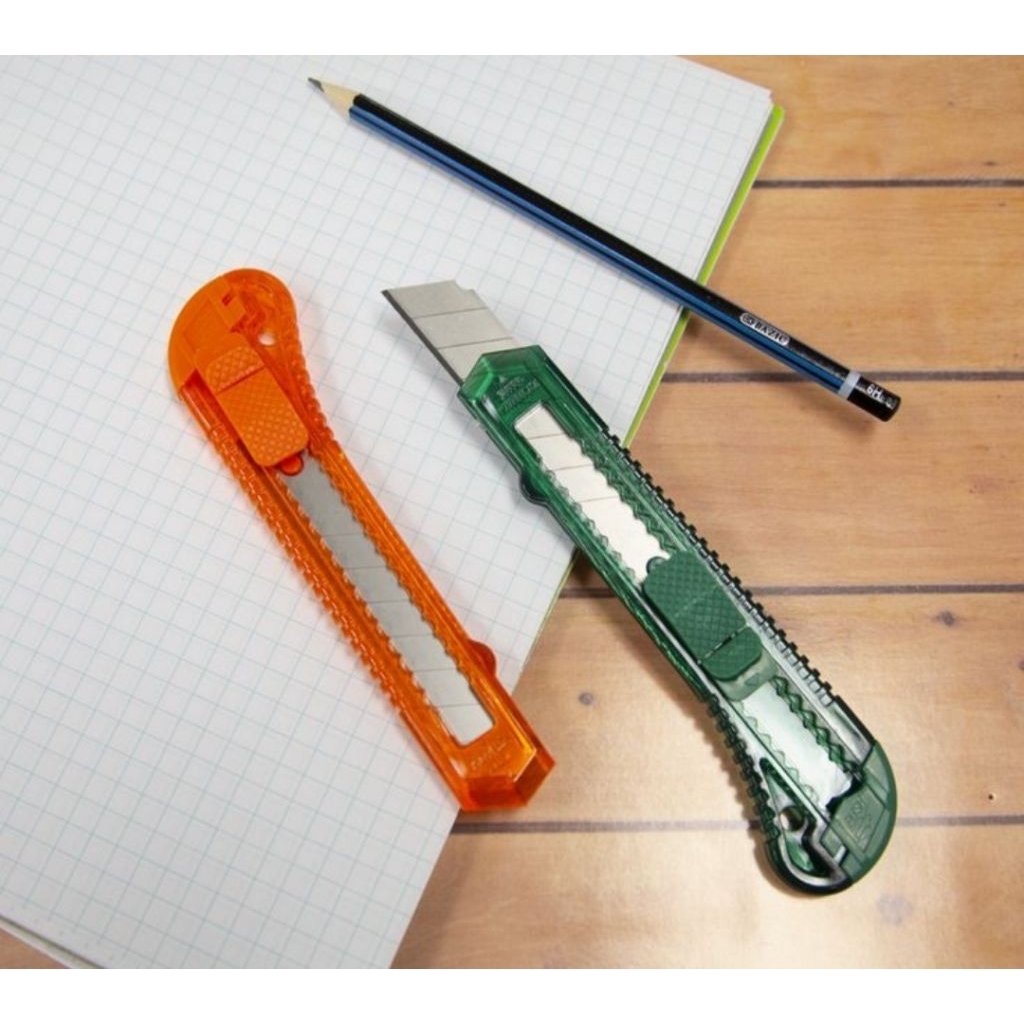 

Pisau Cutter Bening Pisau Kertas Tajam Warna Warni