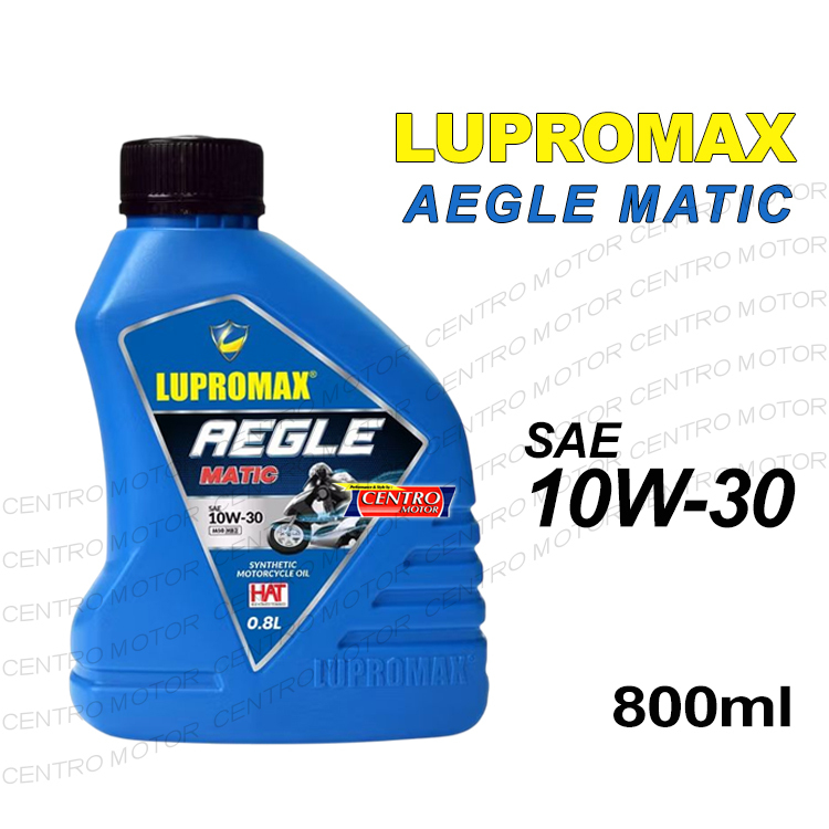 LUPROMAX AEGLE MATIC 10W30 800ml.OLI MESIN MOTOR MATIC PERFORMA TINGGI. VARIO125/150, PCX. ADV