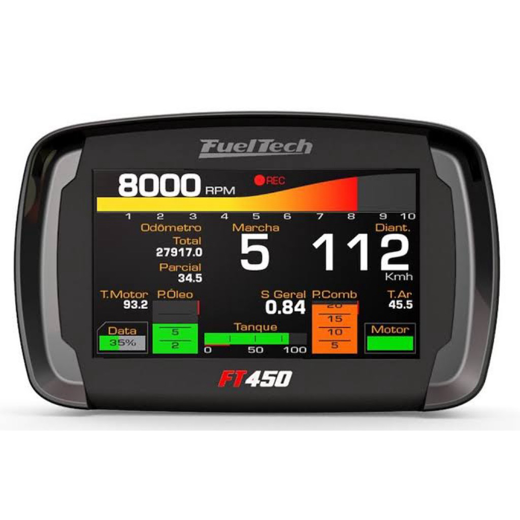 Fueltech FT450 Standalone ECU Display