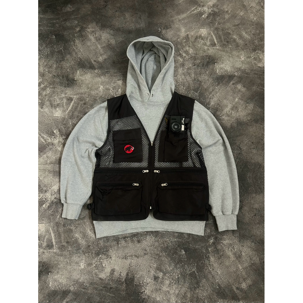 vest / rompi tectical parasut jaring not Mammut re pacth