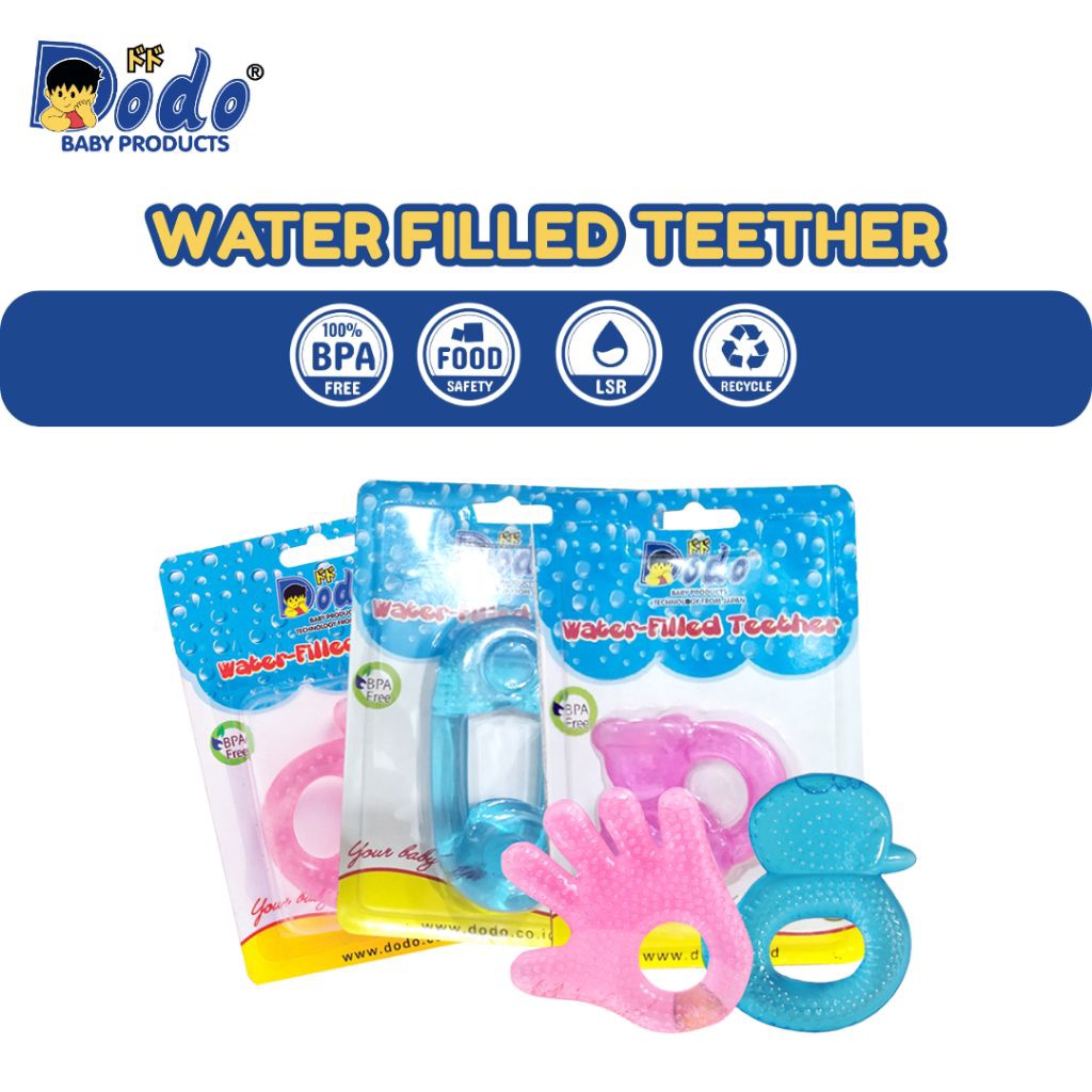 Dodo Water Filled Teether/Gigitan Bayi isi Air