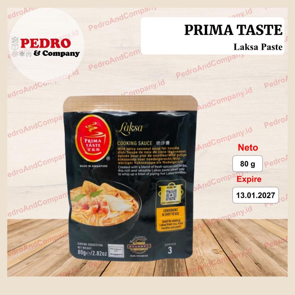 Prima Taste Laksa paste 80 gram bumbu mie laksa singapore noodle