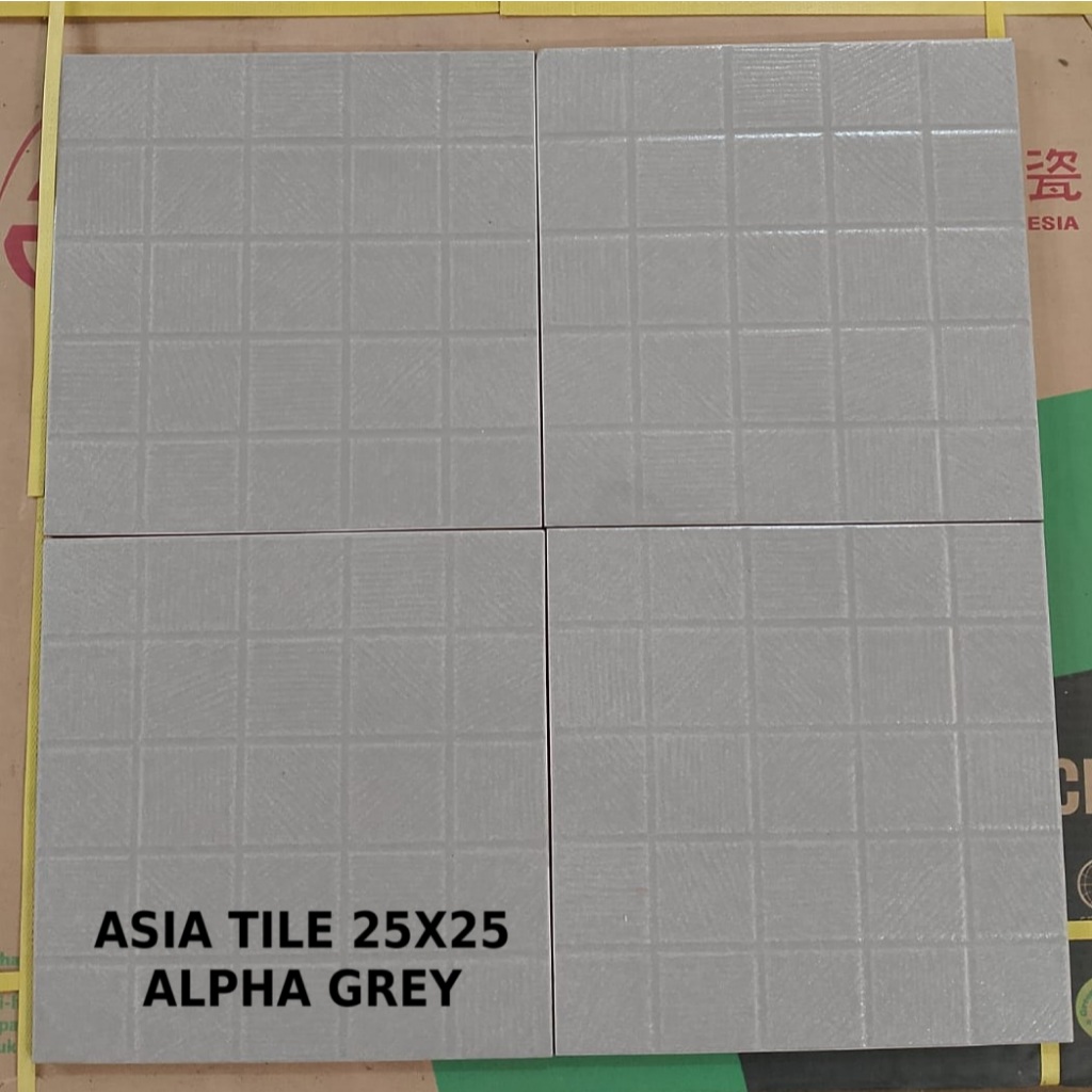 Keramik Asiatile ALPHA GREY KW B keramik lantai keramik lantai kamar mandi keramik lantai 25x25 kera