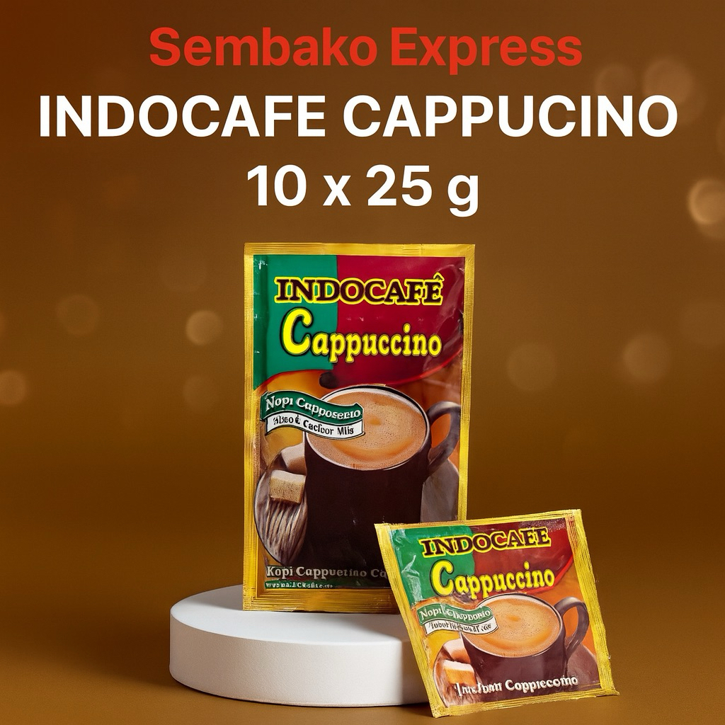 

Indocafe Cappuccino 10 x 25 g