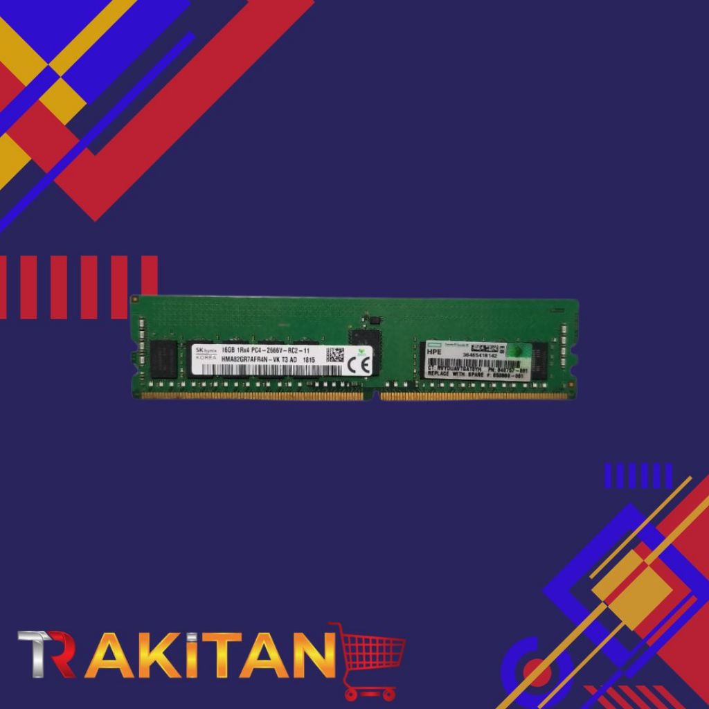 HPE 16-GB (1 x 16GB) Single Rank x4 DDR4-2666