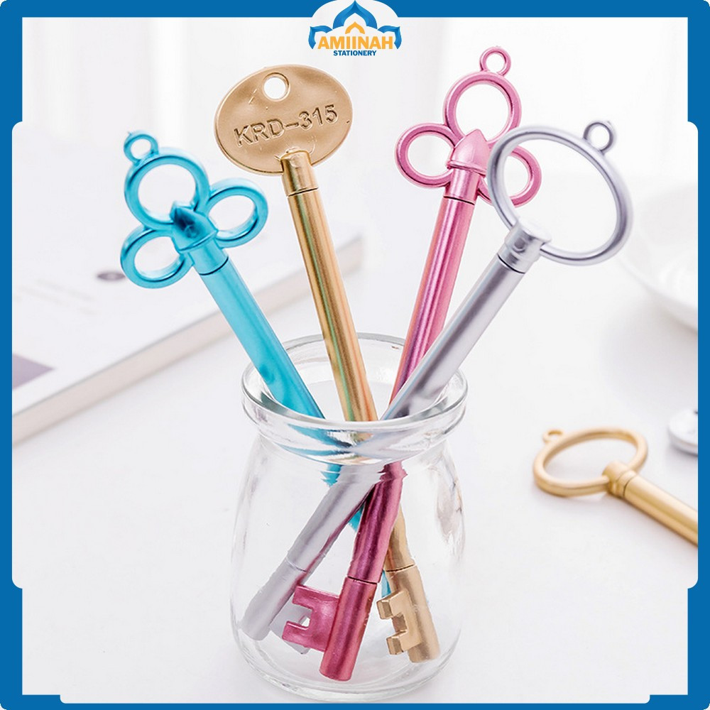

Pena Pulpen Bolpoin Gel Karakter Lucu Souvenir / Pulpen Gel Bentuk Kunci Rumah Pen Karakter Alat Tulis Stationary / Pena Kunci Classic Amiinah Stationery A64