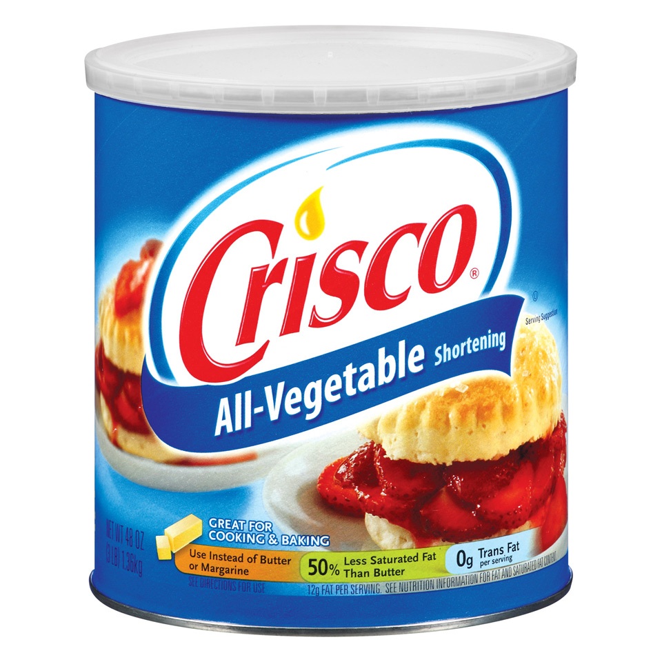 

Crisco All Vegetable Shortening 1.36kg best for baking and cooking 48oz