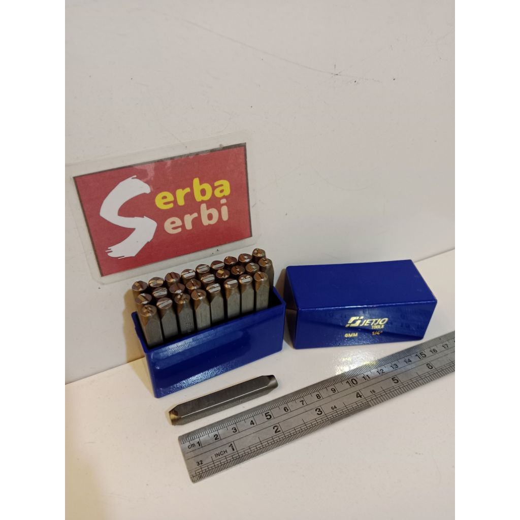

-6MM HURUF/LETTER PUNCH-Mata ketuk ketok Alphabet tool kit
