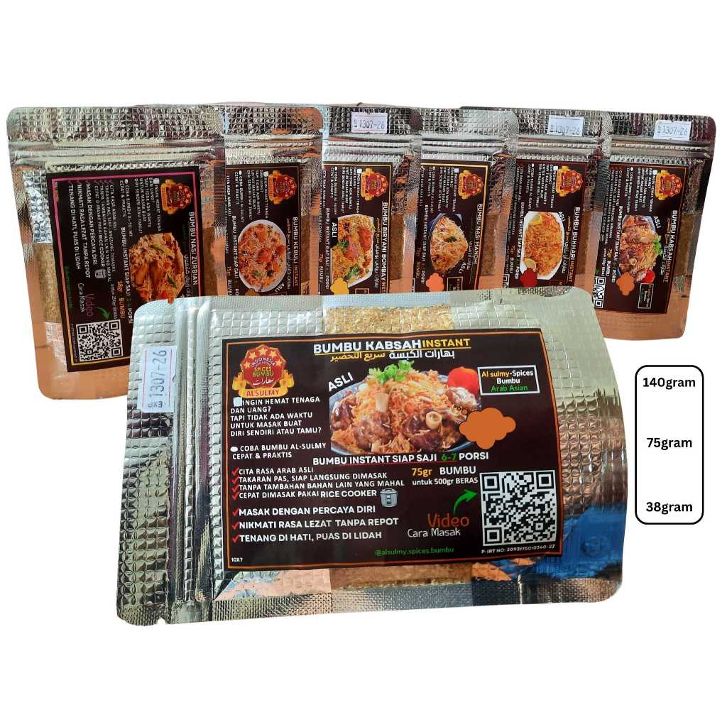 

Bumbu Kabsah Instant 250g - 1kg
