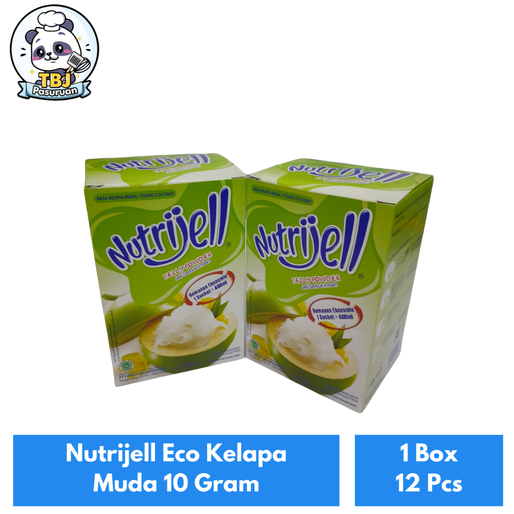 

Nutrijell Eco Kelapa Muda 10 Gram Kemasan 1 Box Isi 12 Pcs
