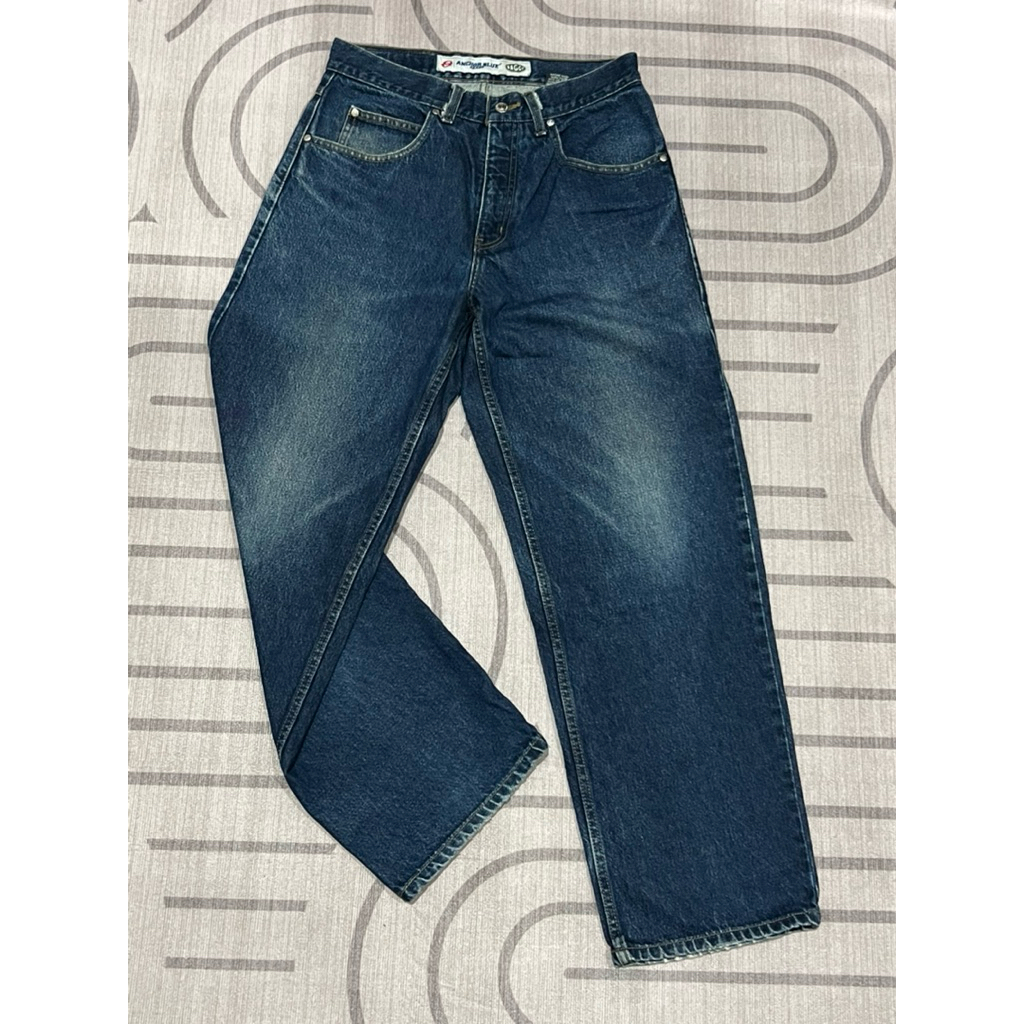 Celana baggy jeans Anchor Blue