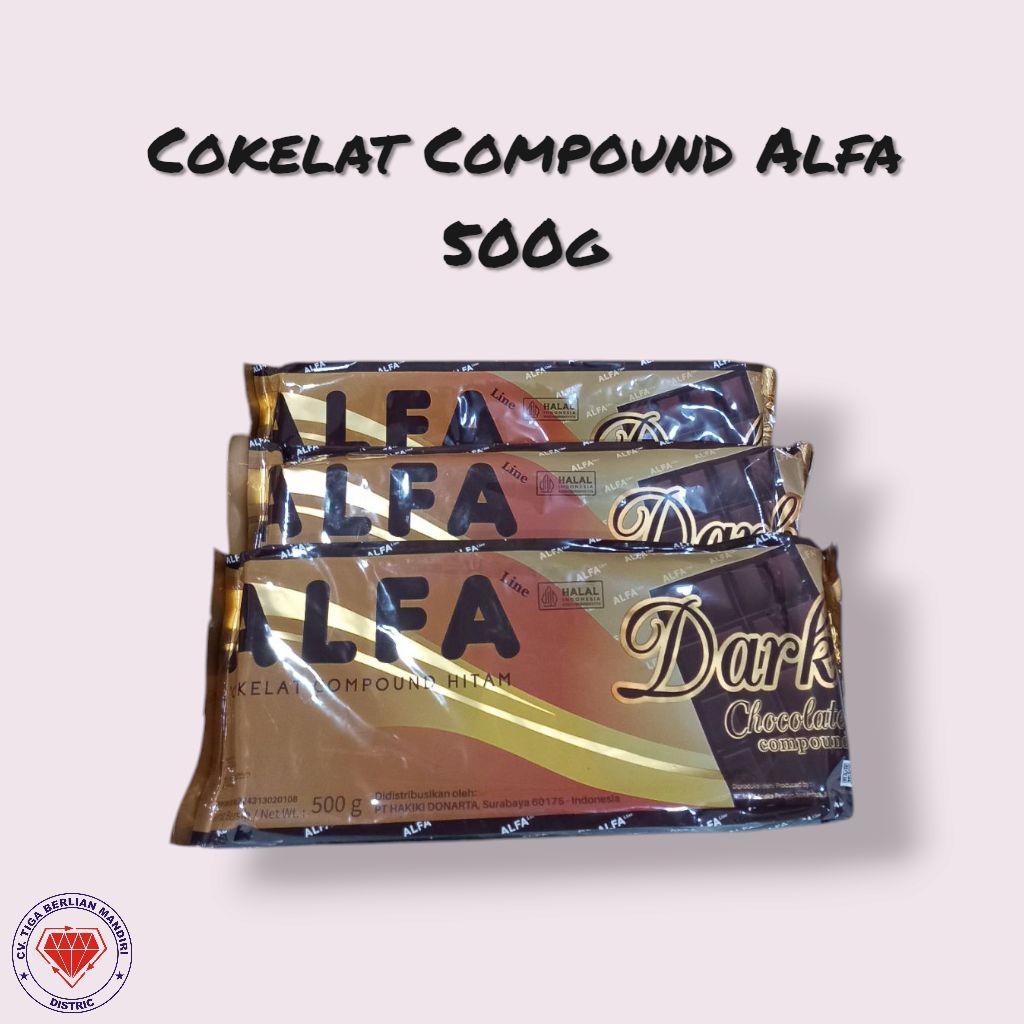 

ALFA COKLAT DARK 500GR X 24PCS / 1 KARTON
