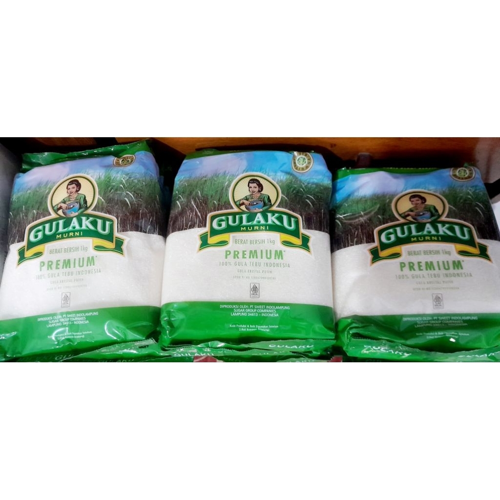 

GULAKU Premium - Gula Pasir Tebu Murni - 1kg