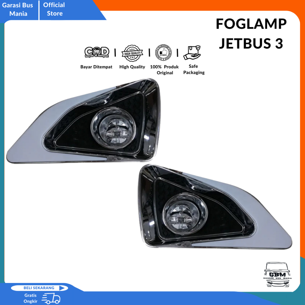 FOG LAMP JB3/LAMPU KABUT ADIPUTRO JETBUS 3