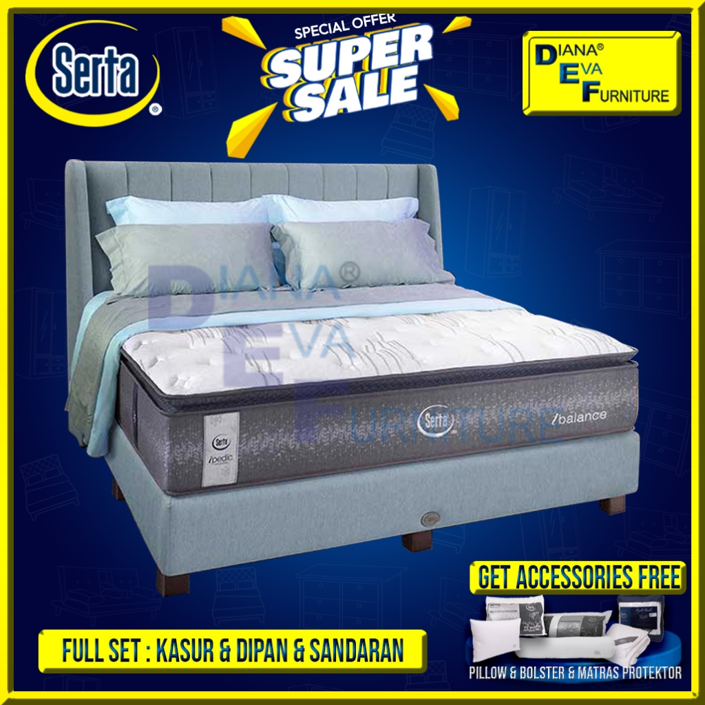 Serta iBalance SET Kasur Springbed