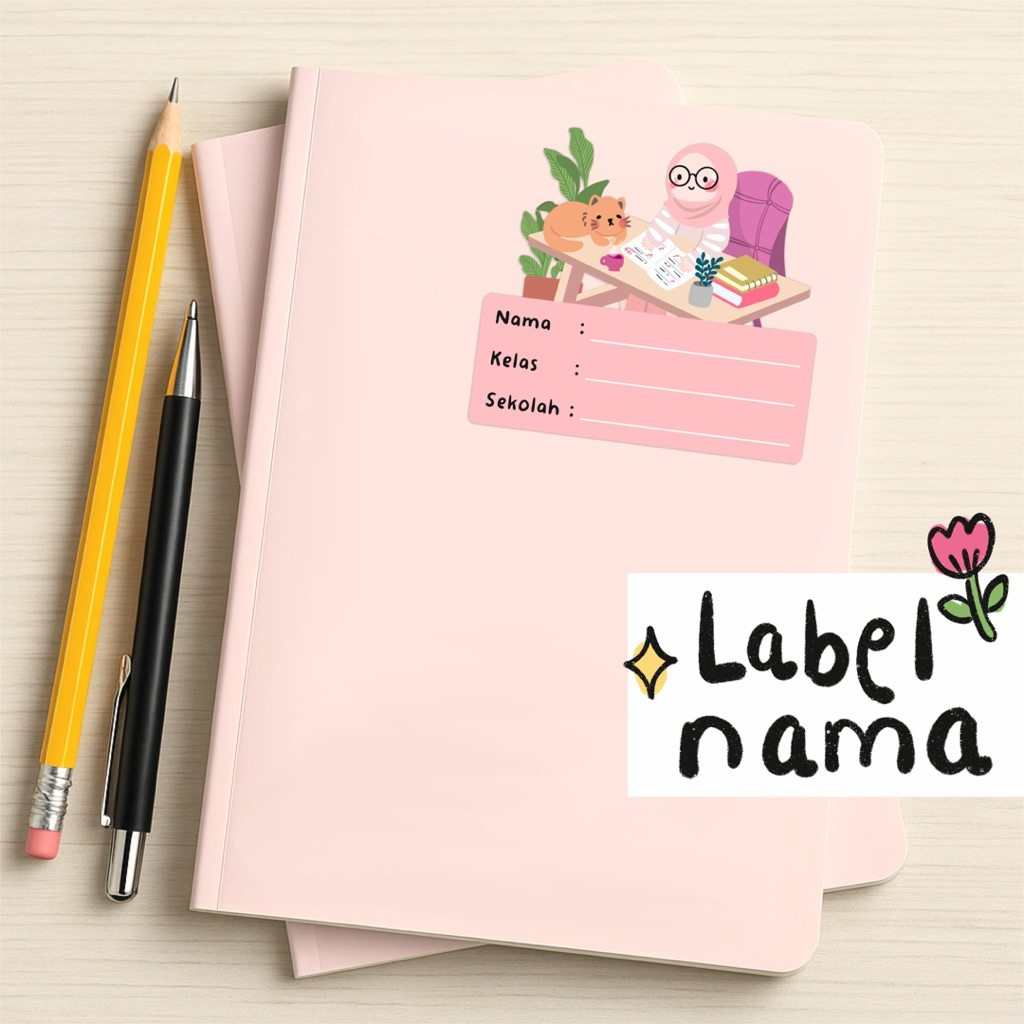 

Stiker Label Nama Buku Sekolah