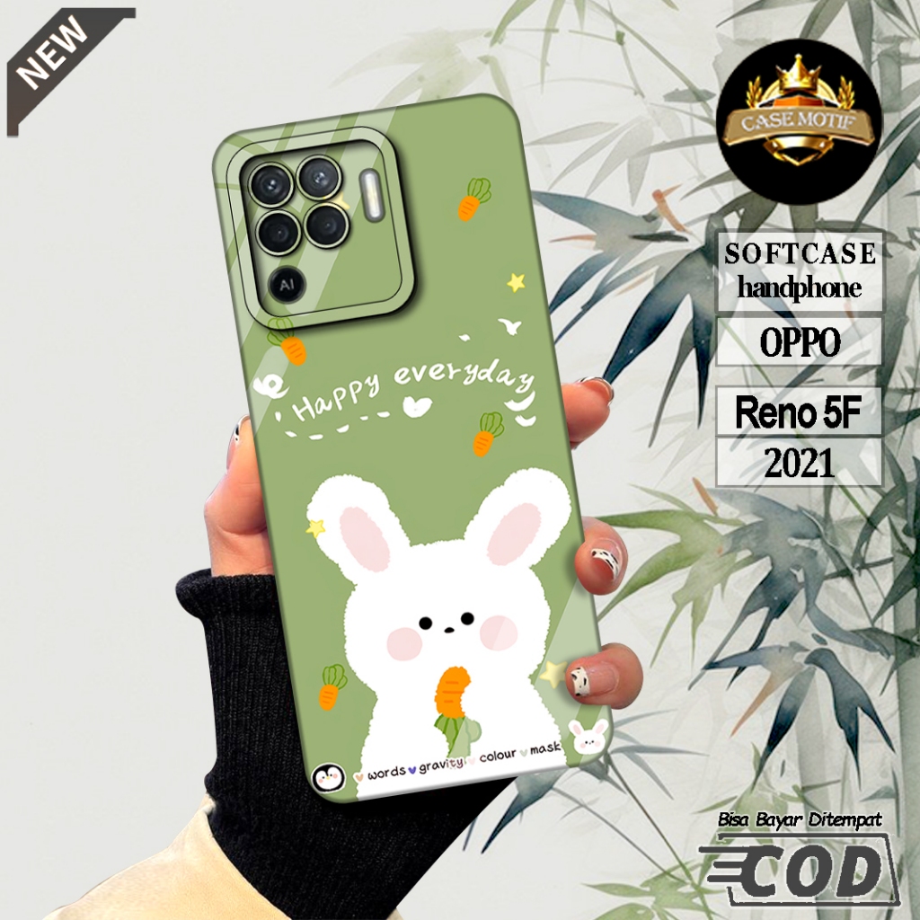 Case OPPO RENO 5F Casing OPPO RENO 5F 4G Terbaru 2021 Aksesoris Softcase Casing Silikon Case Hp