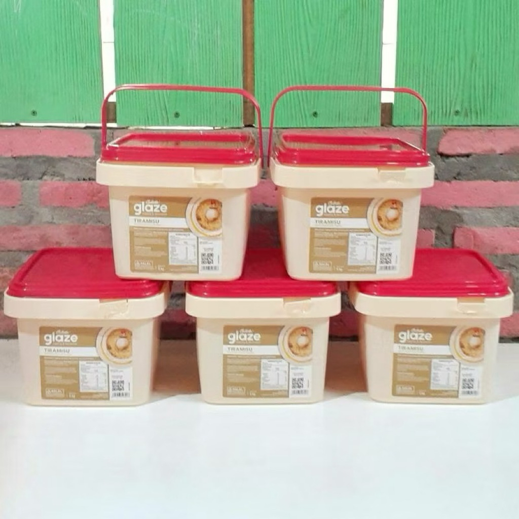 Ember Bekas Glaze / Pail Bekas Makanan / Wadah Makanan (5kg)